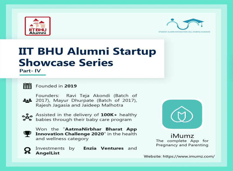IIT BHU Alumni Start-up Showcase Series (Part-IV)